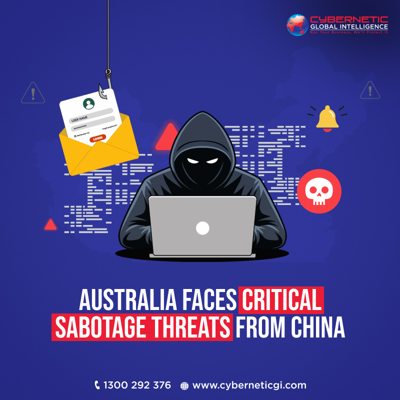 Australia on Alert for High Impact Sabotage from China