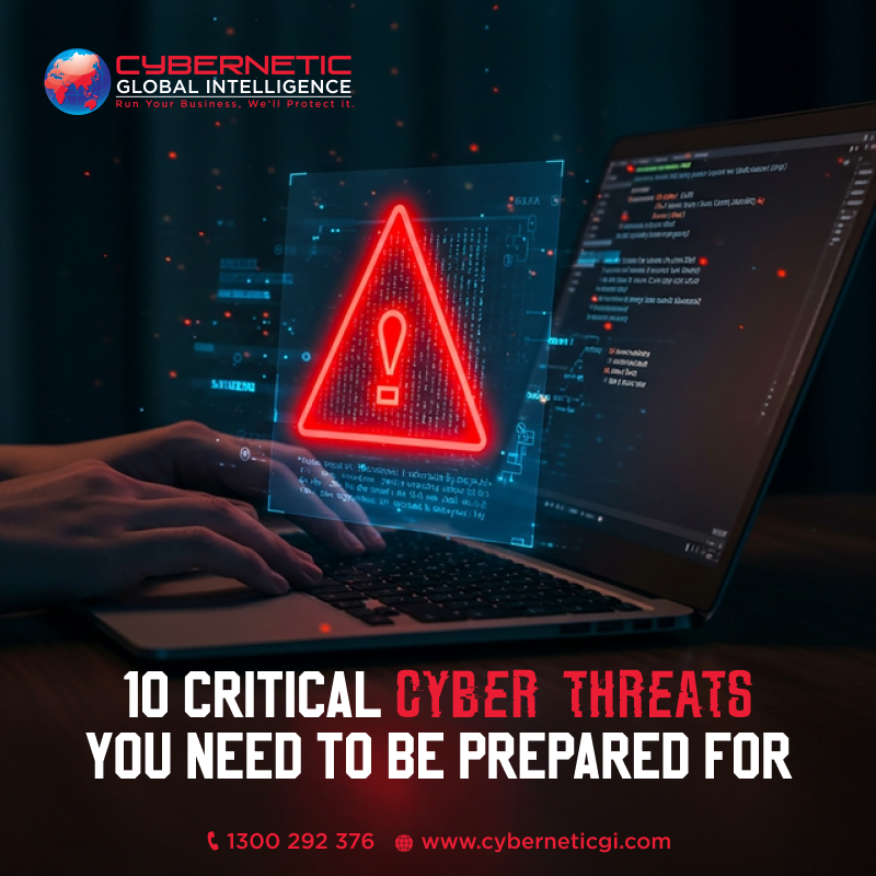 Top 10 Critical Cyber Threats Businesses Need to Be Prepared for in 2026